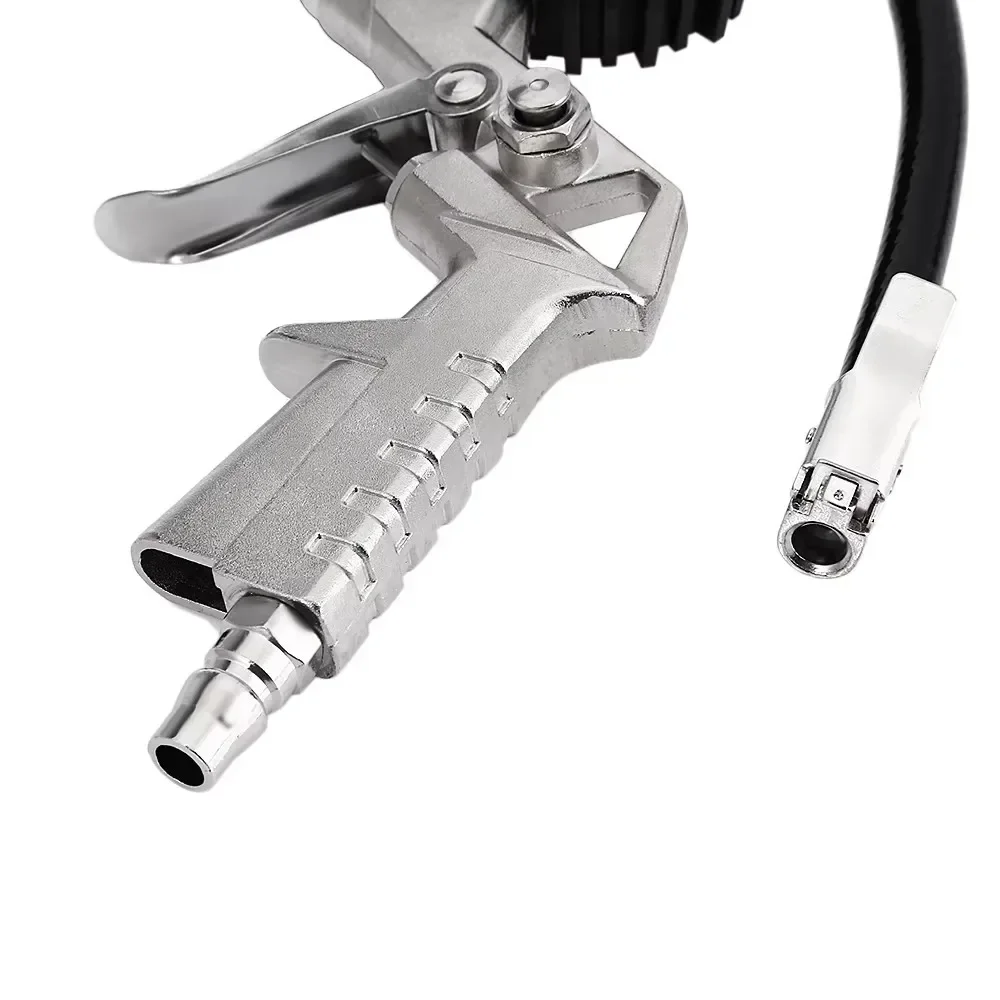 Pistolet de pression de pneu polyvalent – Jauge de gonflage robuste pour pneus automobiles, motos, SUV et systèmes de compresseur d'air