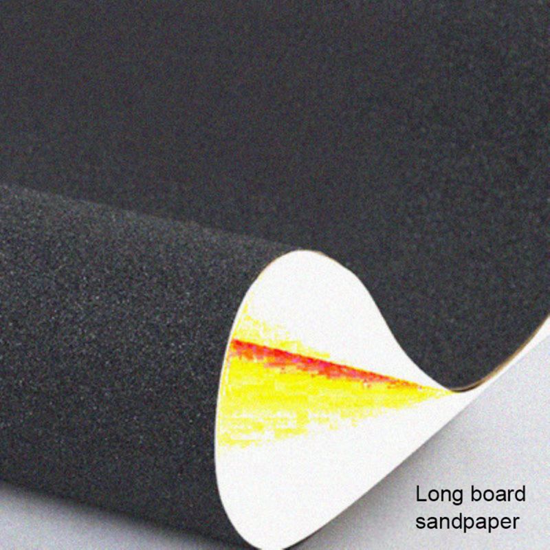 110 cm * 25 cm Skateboard-Schleifpapier, professionelles schwarzes Deck-Griffband, neu