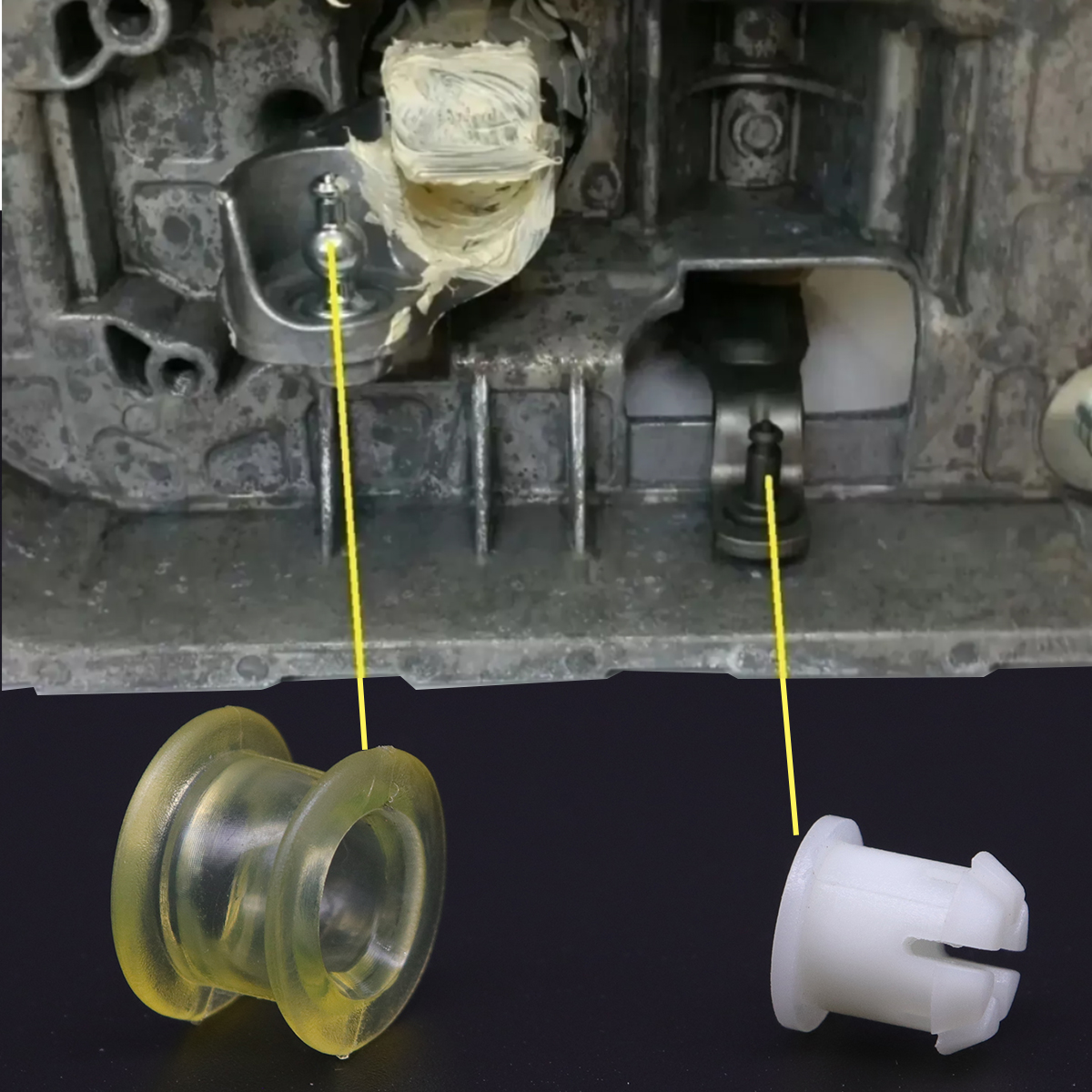 Втулка для Audi A3 A4 для VW Golf Polo Bora Beetle MT, переключатель передач, переключатель передач, наконечник, селектор, рычаг, набор для ремонта трактора