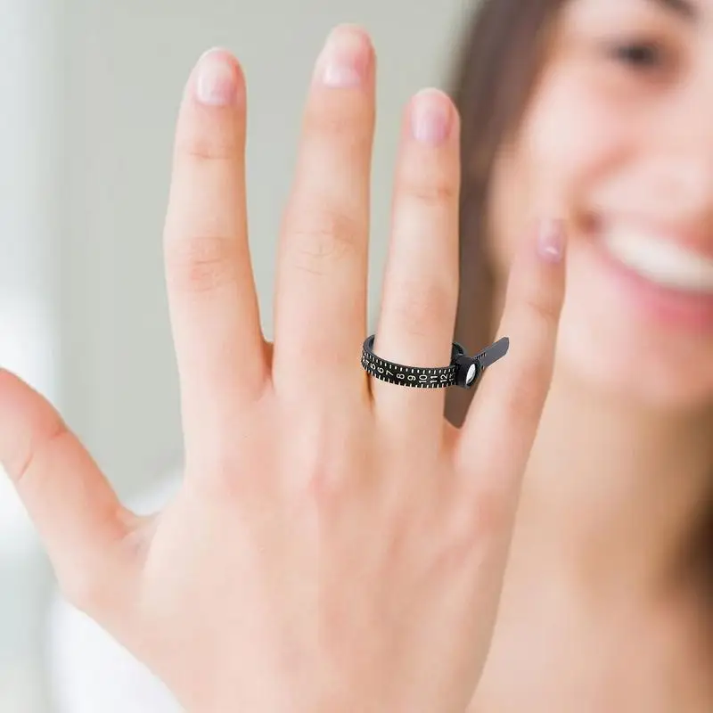 Finger Size Measurement Circle Measuring Tape Size Finger Circumference Measurement Soft Ruler Measuring Ring Jewelry Accessory