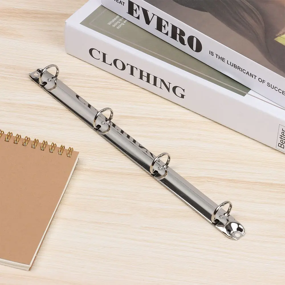 A4/B5/A5/A6/A7 Metall Lose-blatt Bindung Clips Bunte Spirale Binder Datei ordner DIY Album Tagebuch Clips Ring Notebook Schreibwaren
