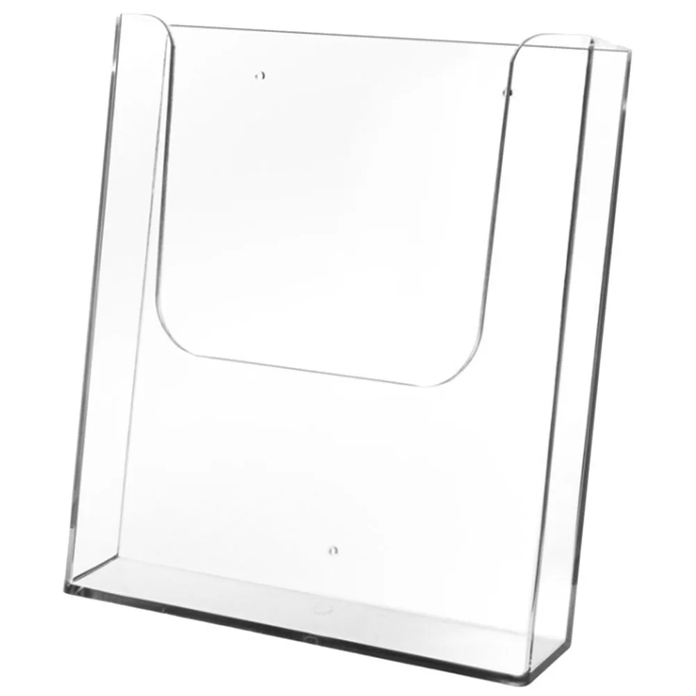Práctico organizador de documentos montado en la pared de plástico, soporte para archivos, papelería de papel, suministros de oficina, almacenamiento de documentos para el hogar
