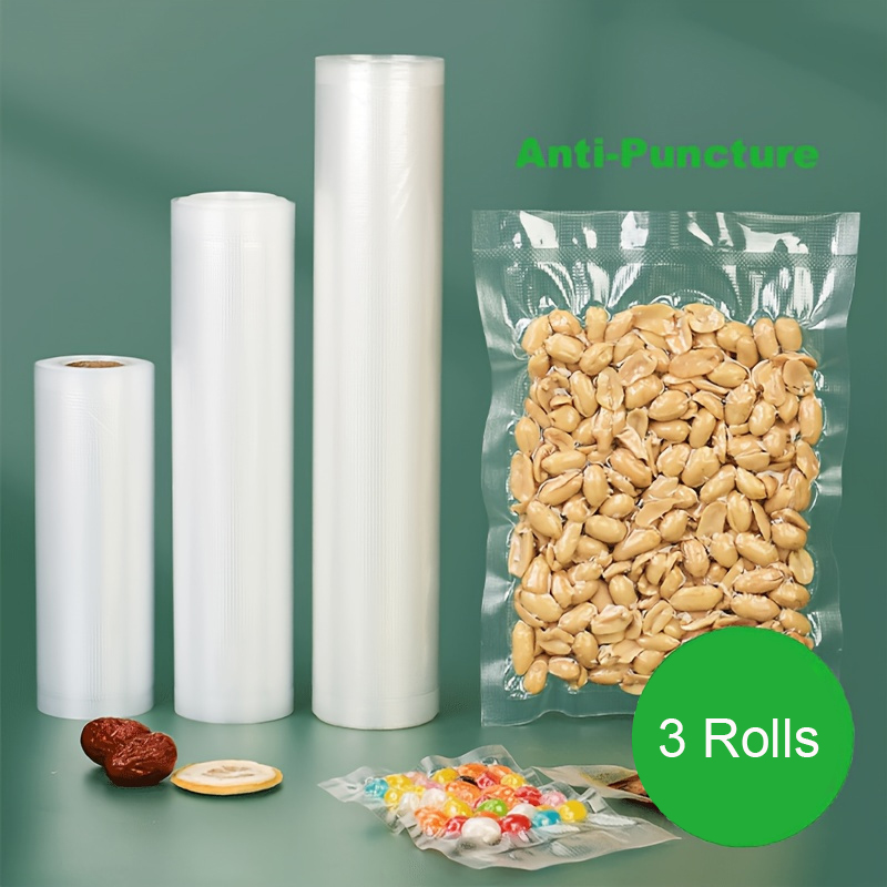 vacuum bags for food Vacuum Sealer Food Fresh Long Keeping 12+15+20+25+30cm*500cm Rolls/Lot bags for vacuum packer