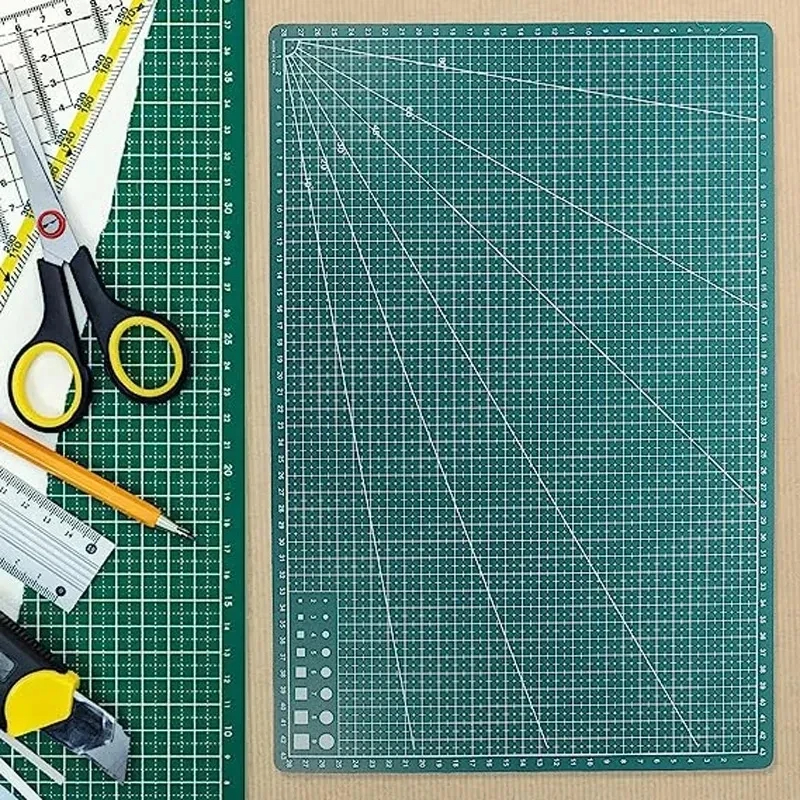 Tapete de corte multifuncional duradero A3/A4/A5, tablero de grabado artístico artesanal, almohadilla de tallado de papel, dureza de alta elasticidad