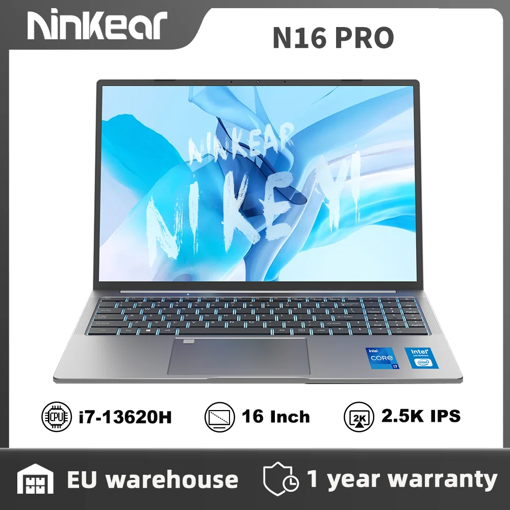 Laptop 16" 2.5K 165Hz Intel Core i9-12900HK WiFi 6 32GB RAM 1TB SSD Laptop Windows 11 Notebook Computer da ufficio
