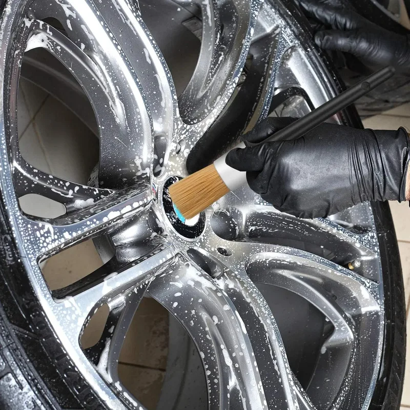 5 stks Auto-interieur Zachte Borstel voor Auto Schoonmaken Kloof Stofverwijdering Tool voor Instrument Pnel Cleani