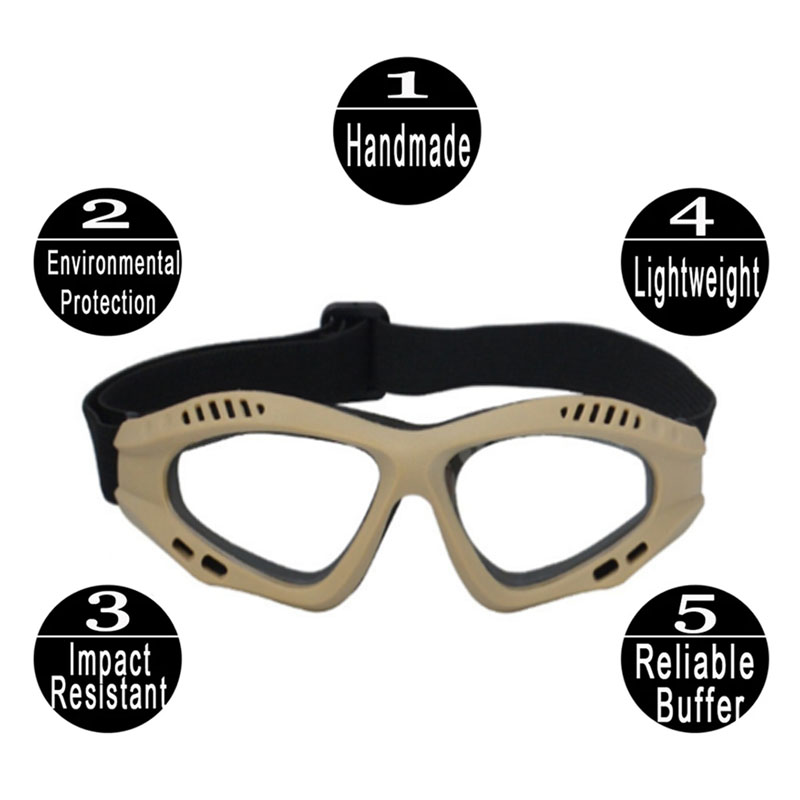 Очки для охоты, страйкбола, пейнтбола, ударопрочные очки для глаз, защищающие спортивные очки на открытом воздухе, очки