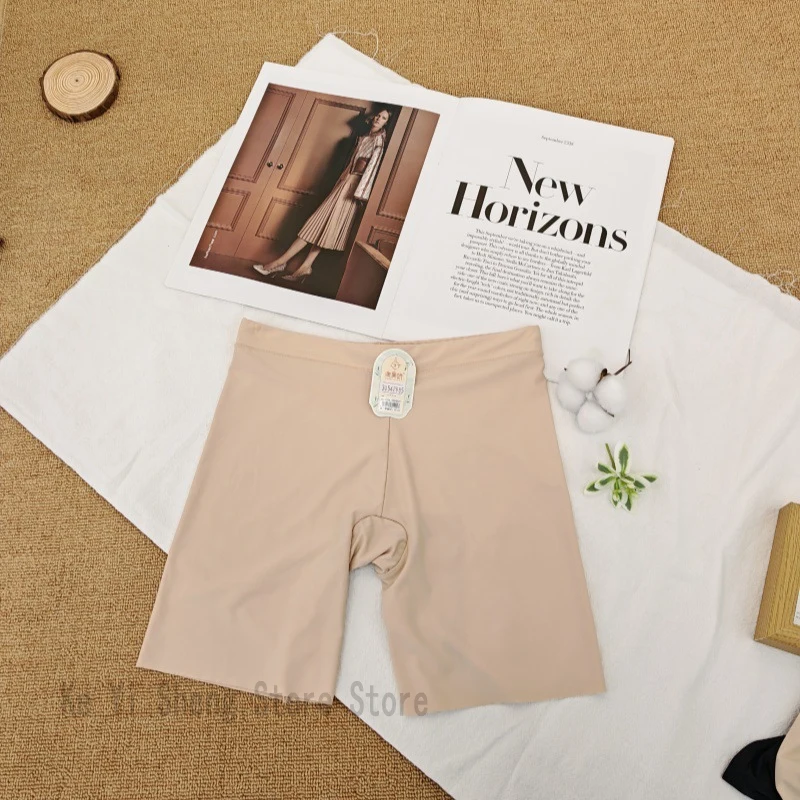 Pantalones de seguridad finos para mujer, mallas transpirables sin costuras para mujer, exposición de borde sin rizar y pantalones lisos son cómodos