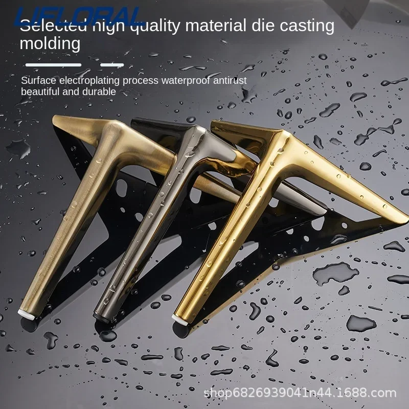 4 조각 금속 가구 다리 10cm 캐비닛 소파 발 테이블, TV 캐비닛 캐비닛 피트 지원 가구 액세서리