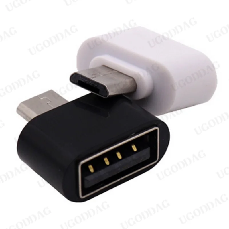 Convertidor Micro USB a USB para tableta PC Android Usb2.0 Mini Cable OTG adaptador USB OTG adaptador convertidor Micro hembra