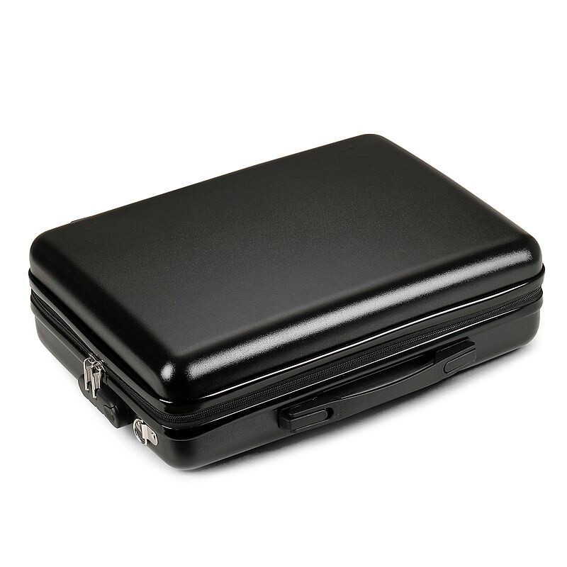 Hard Shell 16" Laptop Briefcase - TSA Lock Business Portfolio With Shockproof Design & Multi-Compartment Organizer