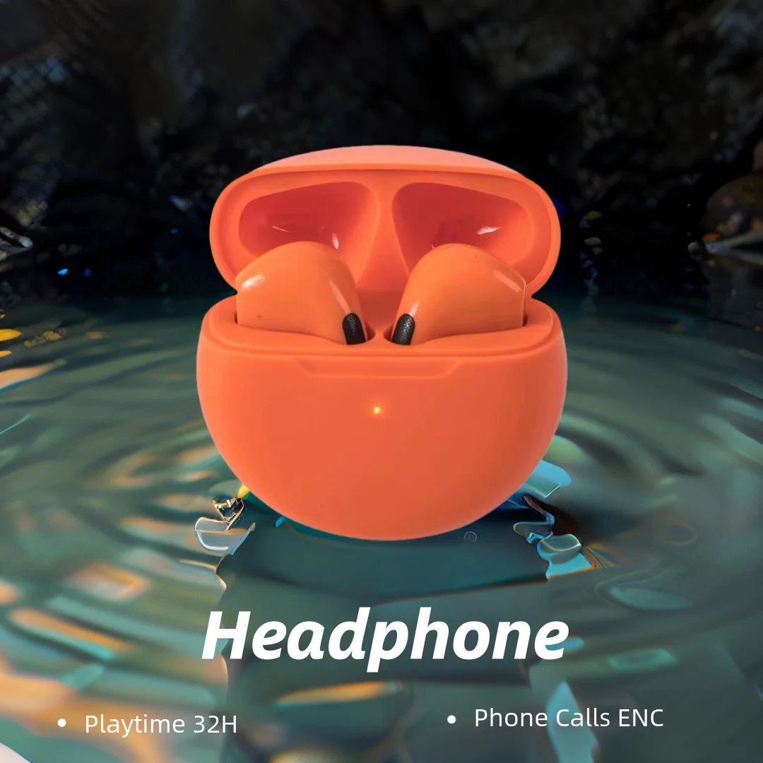 TWS Bluetooth-Kopfhörer, kabelloses Bluetooth-Headset, Ohrhörer mit Geräuschunterdrückung und Mikrofon, kabellose Kopfhörer