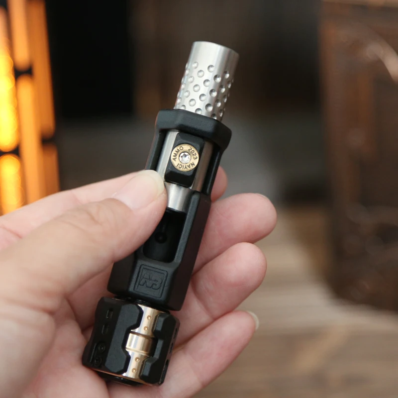 โลหะ Fidget ของเล่นทหารเสือปืน Bolt ประเภท Fidget Spinner EDC Haptic Slider ADHD เครื่องมือผู้ใหญ่ความเครียดบรรเทาของเล่นโต๊ะทํางานของเล่น