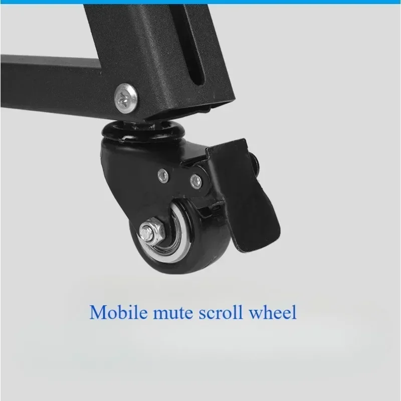 B-M 32-65 Inch Low Height TV Stand Movable Tripod Stage Screen Cart Cold-rolled Sheet Material Suitable for Flat Screen TVs