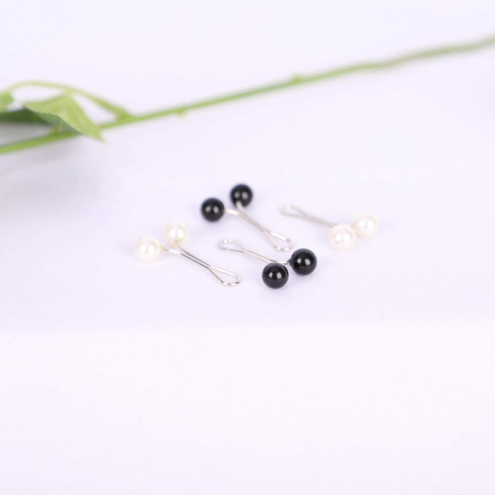 12 個ピンクリップセットイスラム教徒ヒジャーブファッションイスラムターバン磁気閉鎖新しいスカーフアクセサリーウェディングパーティーギフト RIMAIRE