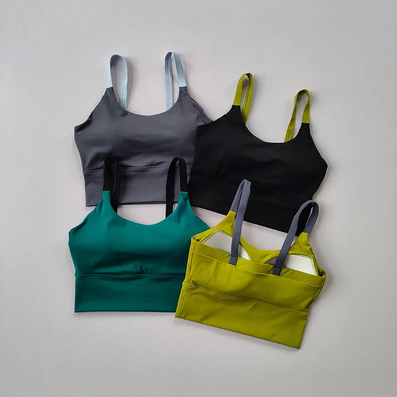 ผู้หญิง Push Up Sport Bra โยคะ Gym Crop Top Brassiere ฟิตเนส Top Sport Bra Breathable Bras โยคะกีฬา Bra ชุดชั้นใน Gym Wear