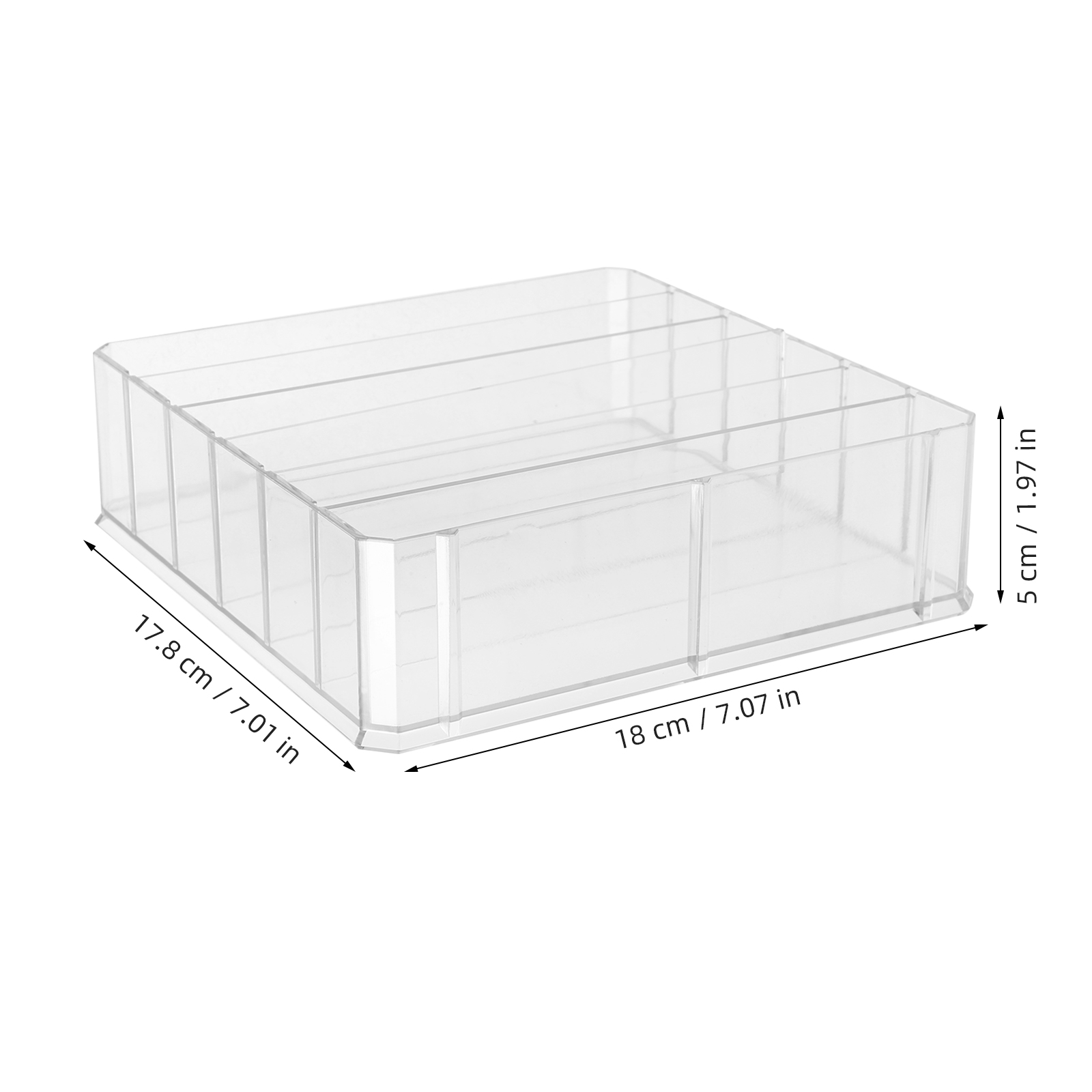 Bargeld-Aufbewahrungsbox, Telefonbehälter, Behälter mit Deckel, Schublade, Klassenzimmer, Acryl, Schreibtisch-Organizer, Tablett mit mehreren Fächern
