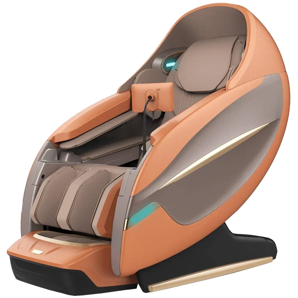 Luxuriöser, moderner Ganzkörperroboter Ai Smart Sl Track Deluxe-Massagestuhl Zero Gravity 4D-Massagestuhl für das Home Office