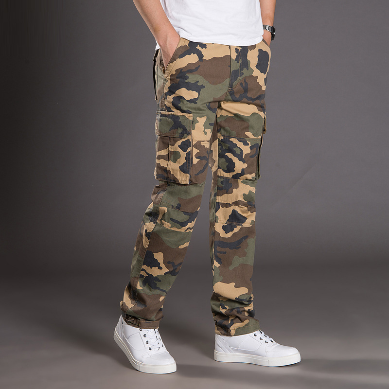 Pantalones Cargo para Hombre, ropa de trabajo de algodón para verano y primavera, novedad en talla grande 6XL, pantalones de chándal informales para escalar, pantalones de otoño para Hombre
