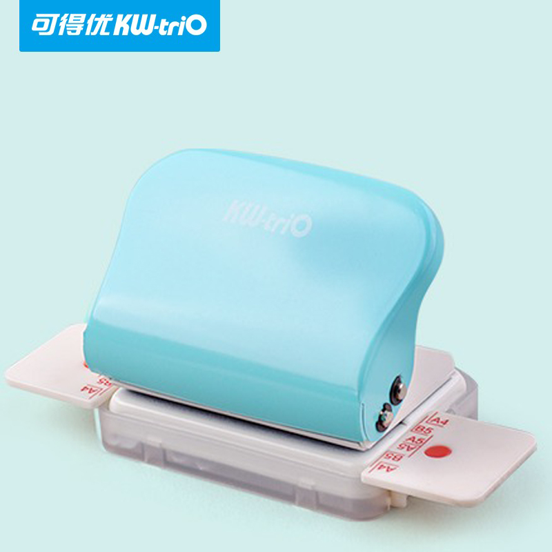 6 Hole Paper Punch for A4 A5 B5 Handheld 5 Sheet Capacity 6mm Metal Hole Puncher Stationery School Office Supplies Paper Punches