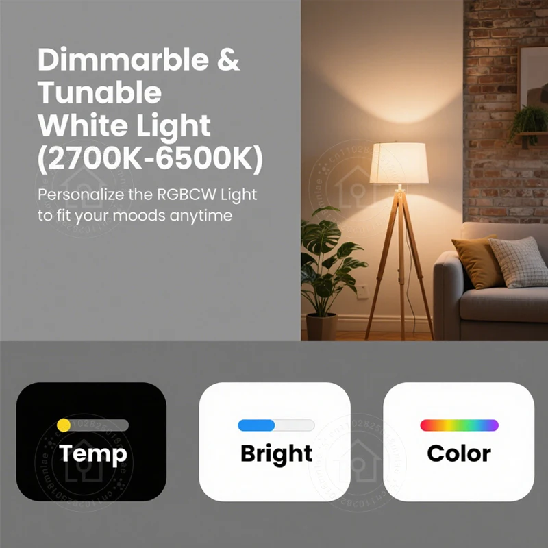 Lampadina intelligente E27 Tuya Lampadina LED Bluetooth 18W 15W 9W 220V Lampada RGB Controllo APP Timer Dimmerabile Sincronizzazione musicale Funziona con la vita intelligente
