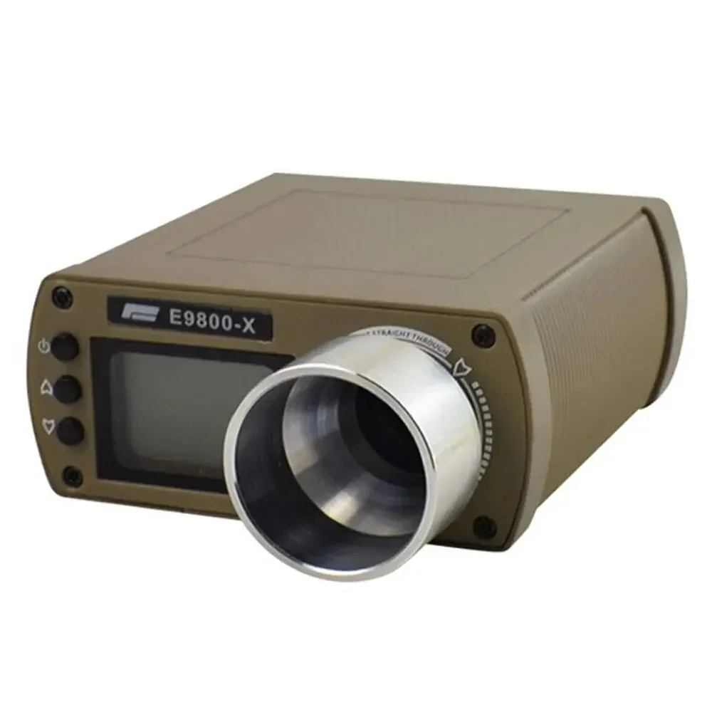 Cronógrafo de velocidad de disparo de bala E9800-X, instrumentos de medición de disparo, cronógrafo para disparar, cronómetro LCD, probador de velocidad