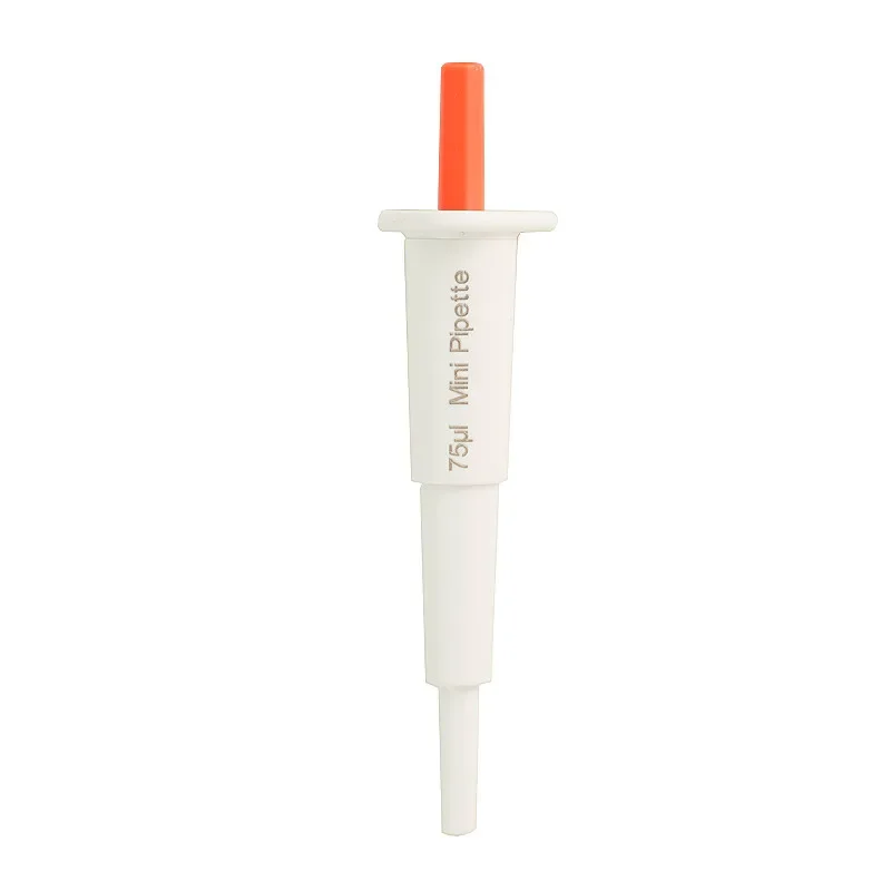 Mini pipeta Manual de un solo canal, micropipeta de volumen fijo, muestra dispensadora de apuntamiento, 10ul/25ul/30ul/50ul/75ul/100ul
