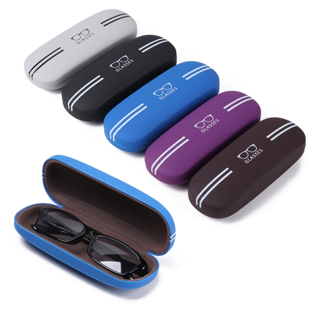 Estuches para gafas con montura dura, gafas de sol, gafas de lectura, bolsa de transporte, caja dura, bolsa impermeable de viaje, estuche para contactos oculares, 1 ud.