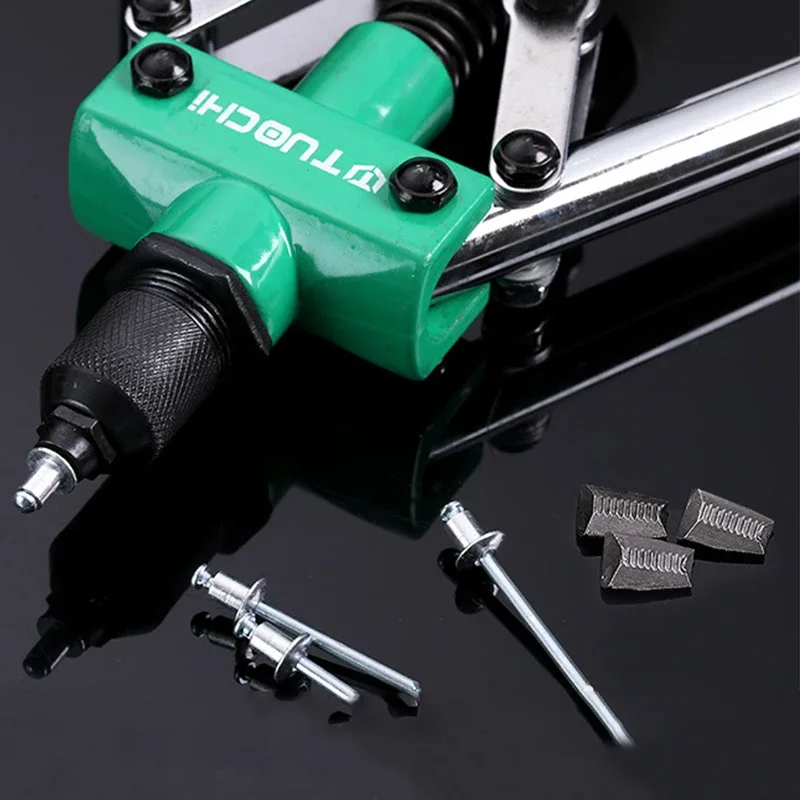 8/9.5/13/14/17 Inch Rivet Gun Hand Riveter Nail Rivet Gun Manual Handle Labor Saving  For 3/32-1/4Inch 2.4-6.4Mm Blind Rivet