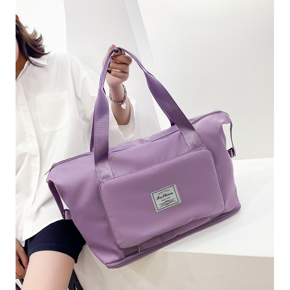 Faltbare Große Kapazität Lagerung Folding Tasche Reisetaschen für Frauen Tote Tragen auf Gepäck Handtasche Duffel Frauen Schulter Taschen
