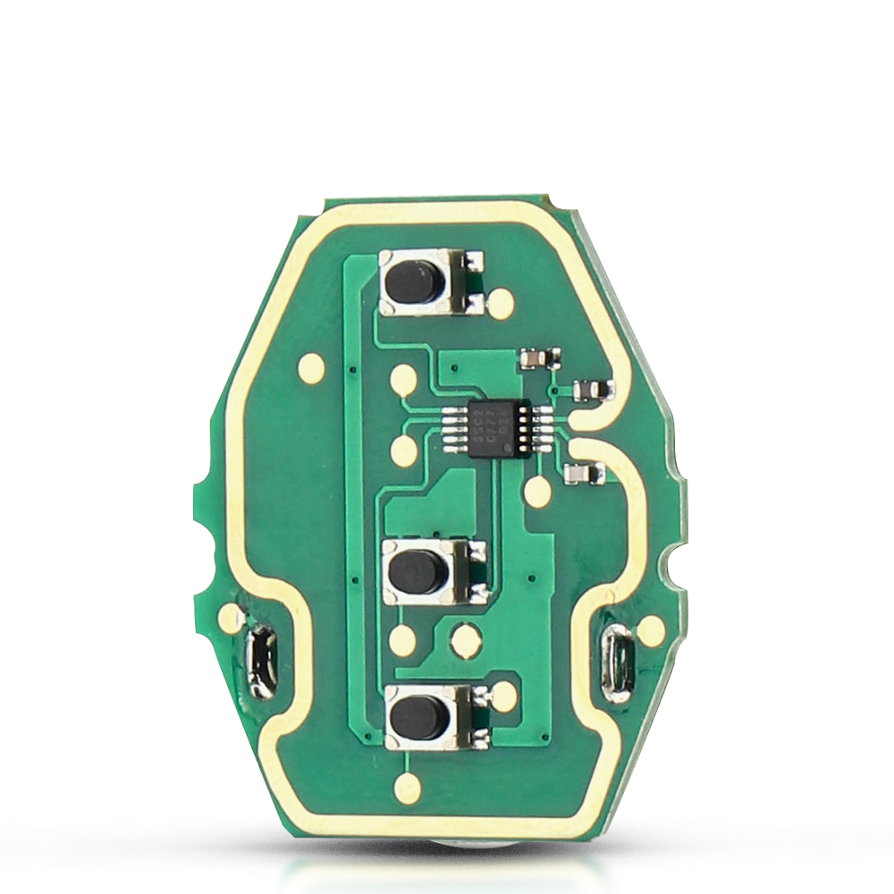 Dandkey 車リモートキー BMW EWS システム E38 E39 E46 X3 X5 Z3 Z4 1/3/5/7 シリーズ 315/433MHz ID44 チップブランクキーシェル送信機