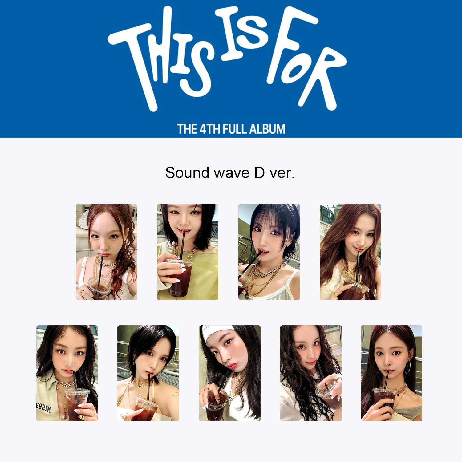 Kpop idols Regular Fourth Edition "THIS IS FOR" Small Card Nayeon Jeongyeon Momo Sana Fashion Photo Cards Fan Collection Gift
