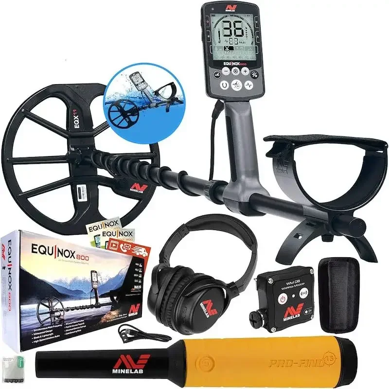 HOT SALES ON NEW Minelab Equinox 800 Multi-IQ Underwater Waterproof Metal Detector