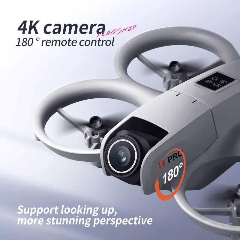 I1PRO nouveau Mini Drone professionnel 8K HD caméra WIFI sans brosse FPV avec écran de débit télécommande évitement aérien UAV jouets cadeau