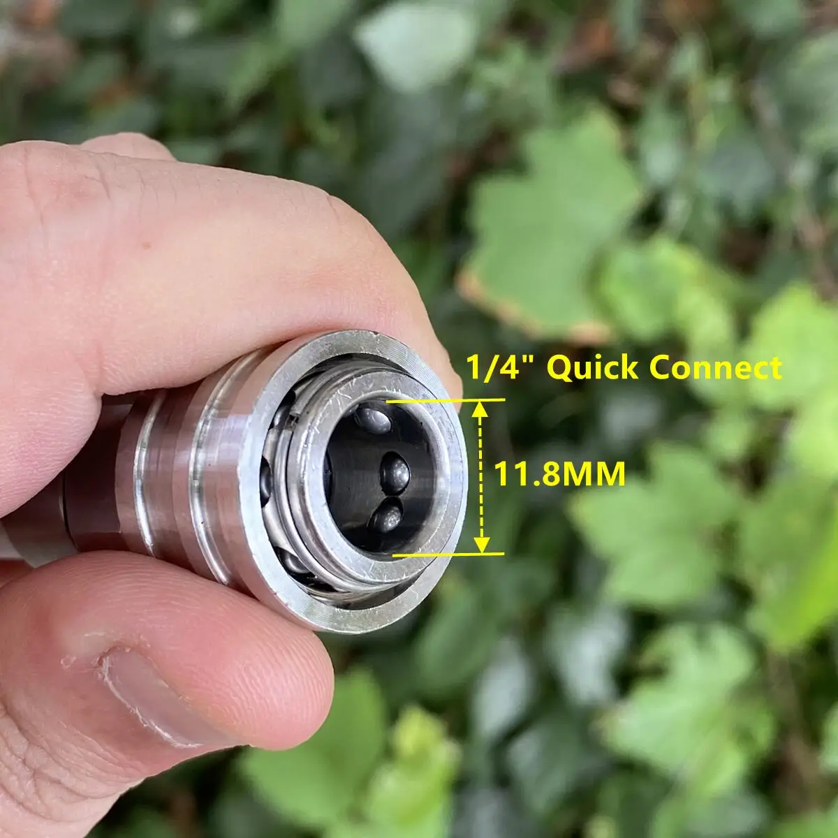Adattatore per pistola per lavaggio auto per Nilfisk KEW ALTO WAP CALM a 1/4" Convertitore per lavaggio ad alta pressione in acciaio inossidabile a connessione rapida