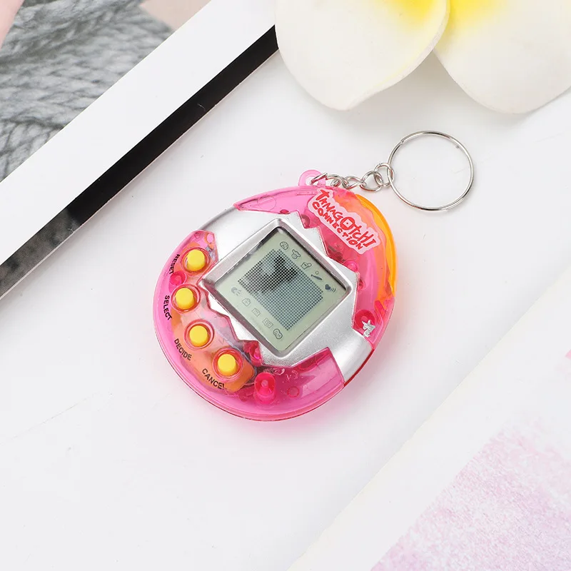 Tamagotchi สัตว์เลี้ยงอิเล็กทรอนิกส์ของเล่น90S Nostalgic 49สัตว์เลี้ยงในหนึ่งเสมือน Cyber Pet Toy Handheld Mini คอนโซลเกมตลกของเล่น