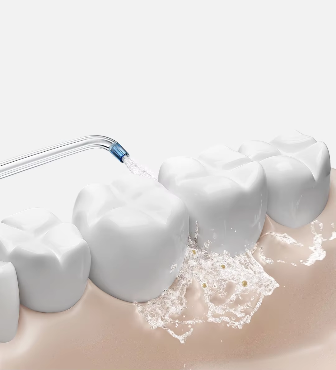 XIAOMI MIJIA Tragbare Munddusche, 2 Zahnaufhellung, Zahnseide, Bukal-Zahnreiniger, Vibration, Waterpulse, Wasserfaden