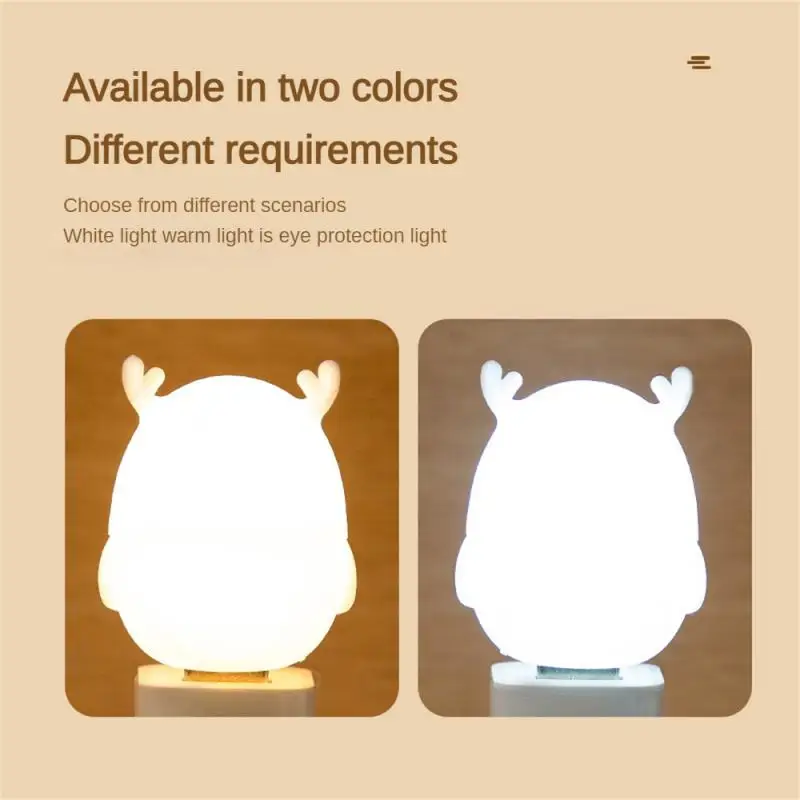 1pc USB Plug Lamp Mini Night Light Gift Computer Mobile Power Charging Small Book Lamps LED Eye Protection Square Reading Light