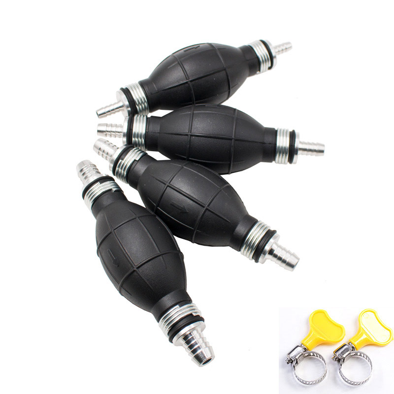 Nbr-オートバイ,車,船舶,船,外機用の手動燃料ポンプ,6mm, 8mm, 10mm, 12mm