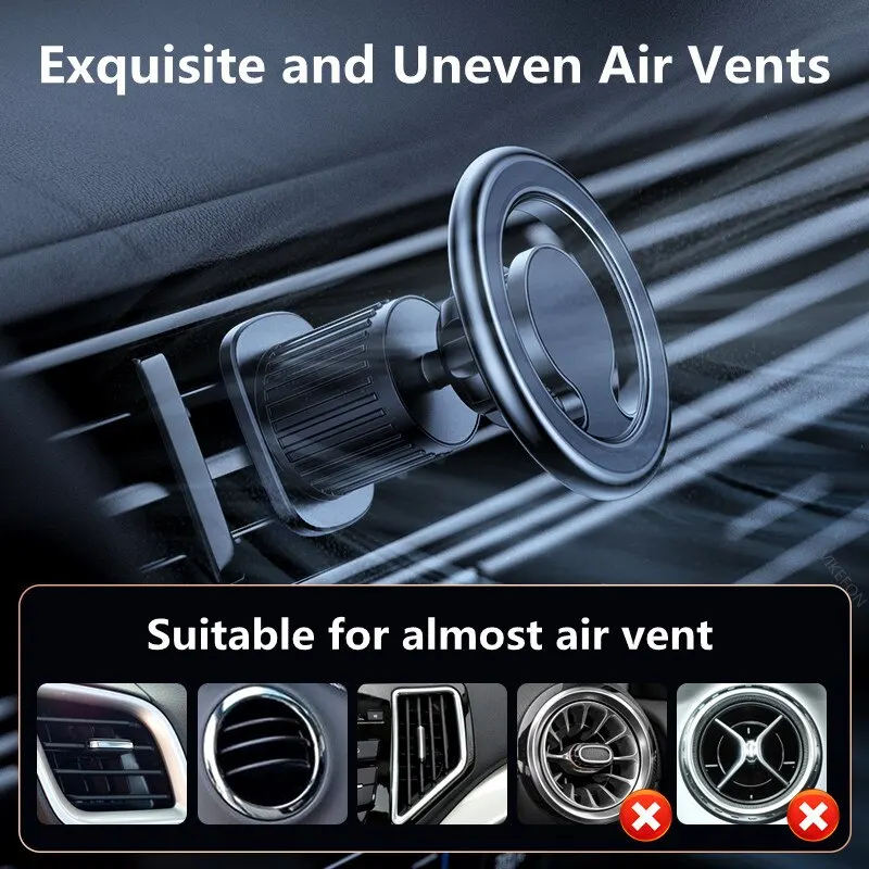 Magnetic Car Phone Holder Stand Strong Magnet Car Mount Support GPS Mobile Bracket in Car For iPhone 15 14 13 12 Samsung Xiaomi