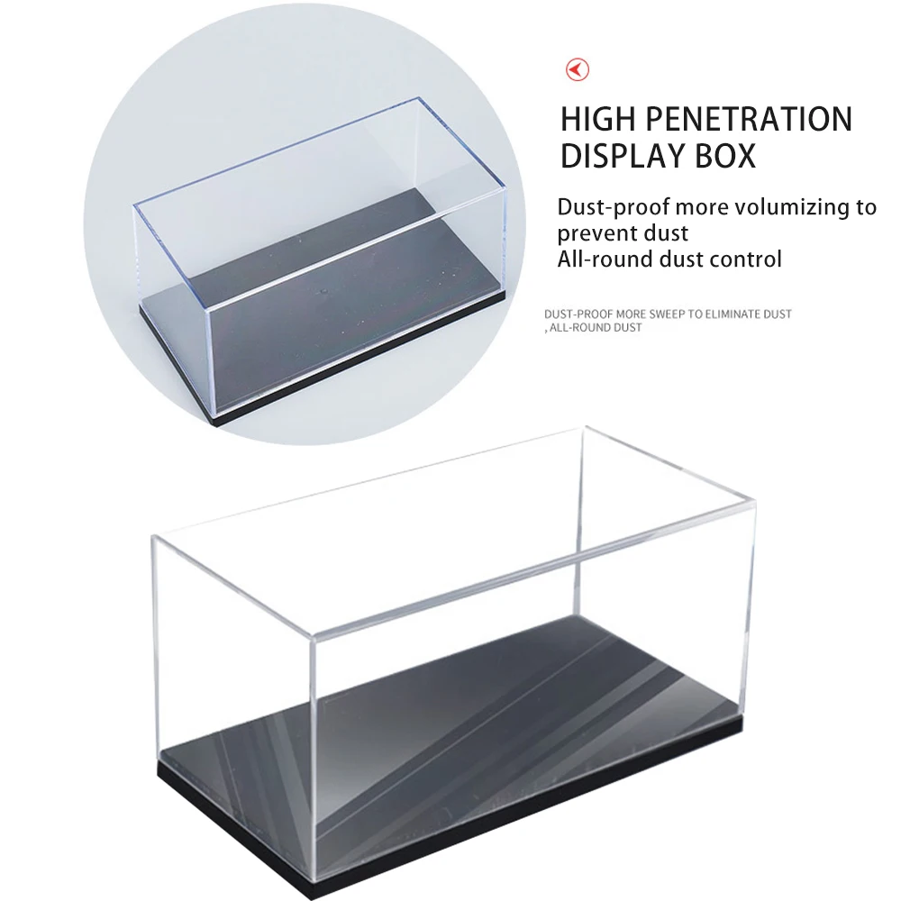 1:43 Display Box Opbergdoos Model Ornament Stofkap Transparante Handgemaakte Blind Box Acryl hoge kwaliteit Display Boxs