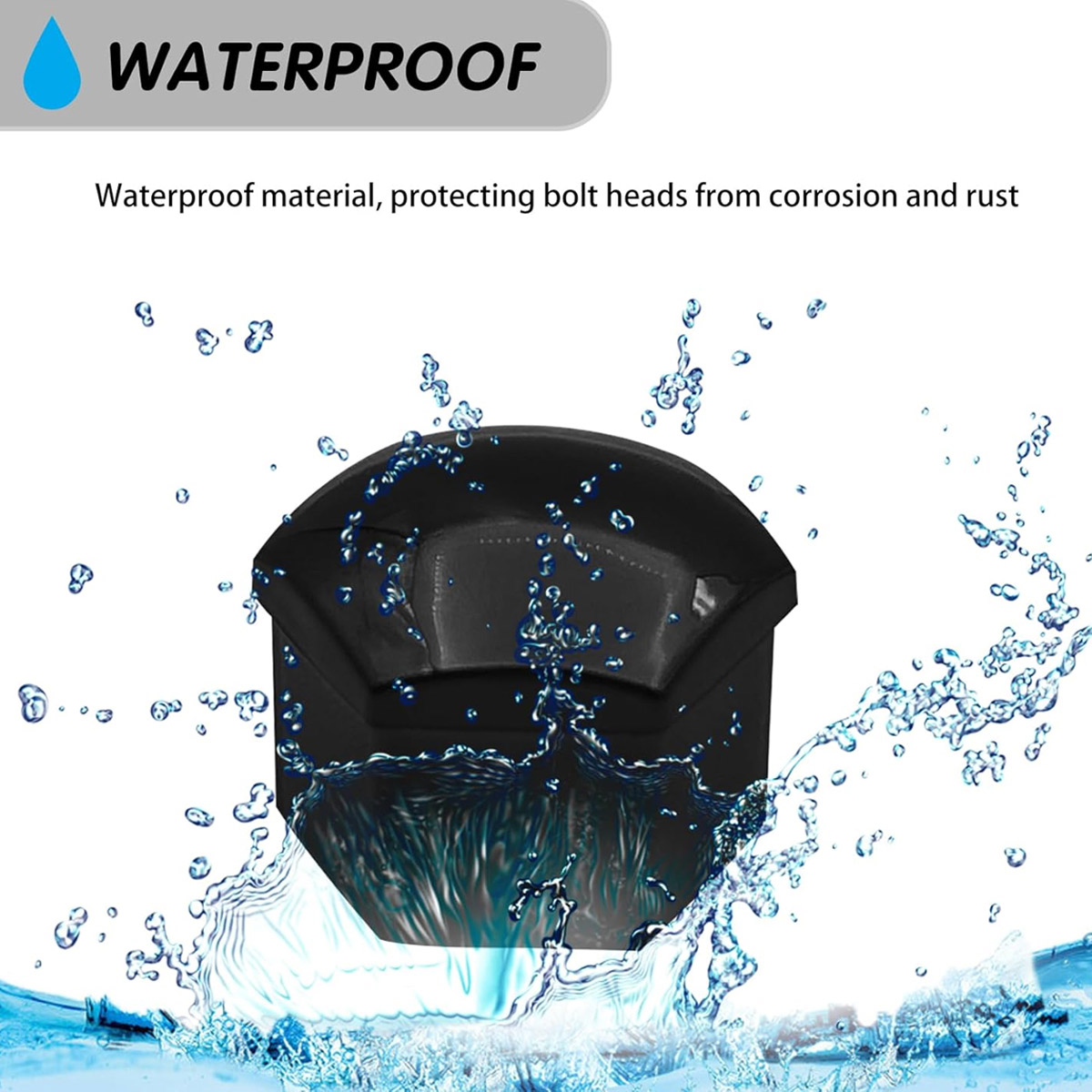 Auto-Radnaben-Schraubenabdeckung, Auto-Radmutter, 20 Stück, 17 mm, 19 mm, 21 mm, Bolzen, Felge, Außendekoration, spezieller Sockel, Schutz, Staub