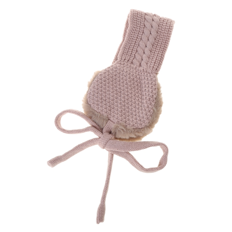 Cache-oreilles tricotés chauds pour femmes filles, couvre-oreilles en peluche, à pour l'extérieur, couvre-oreilles,