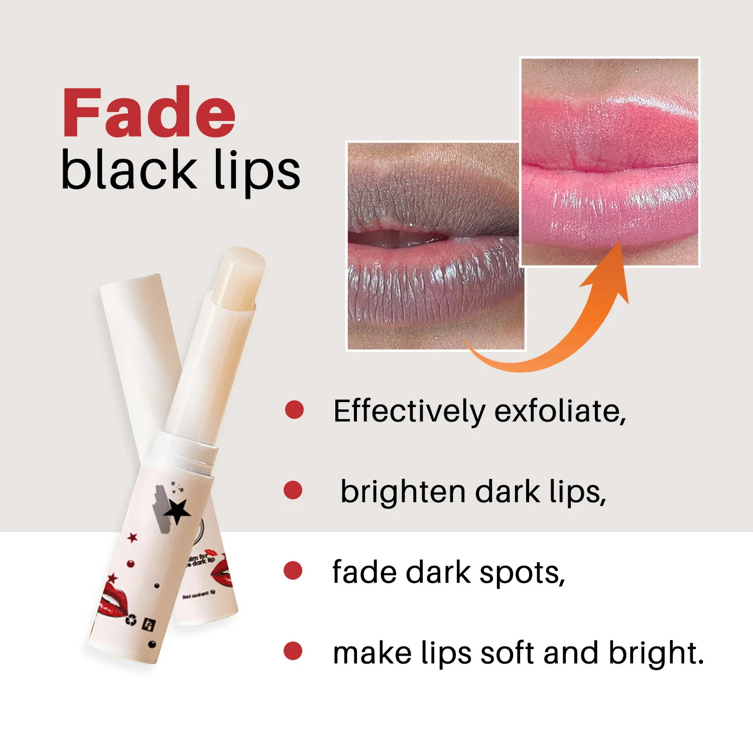Labios Rosa fresco aclarante crema blanqueadora tratamiento eliminar humo oscuro labios bálsamo labial blanqueamiento hidratante esencia nutritiva