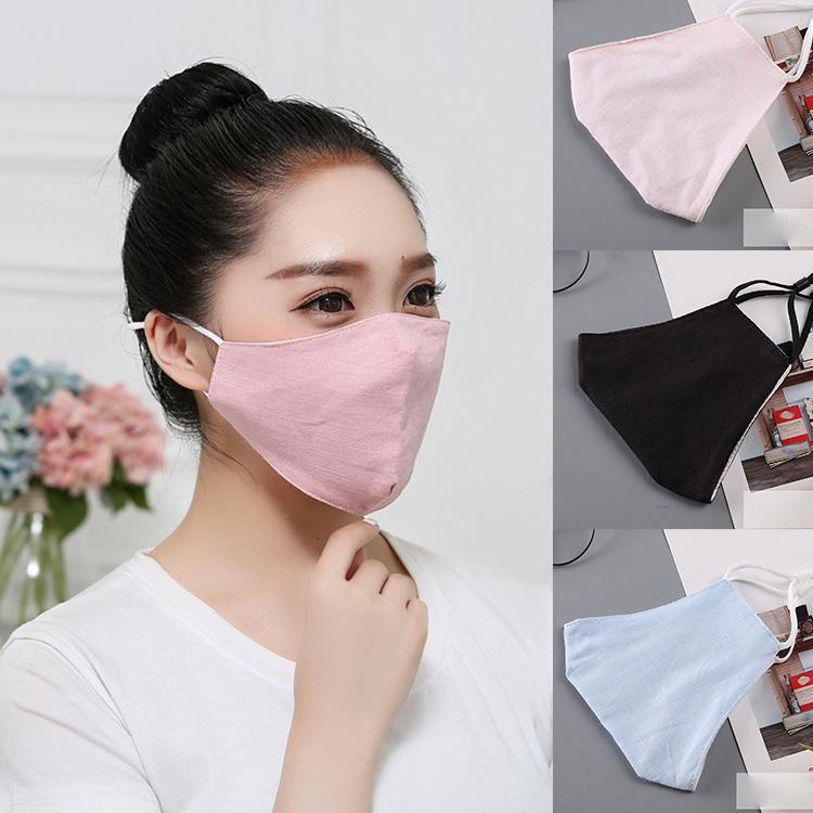 Zonbeschermend masker Katoen Vergroten Ultradun ademend driedimensionaal masker voor lente zomer buiten voor man vrouw