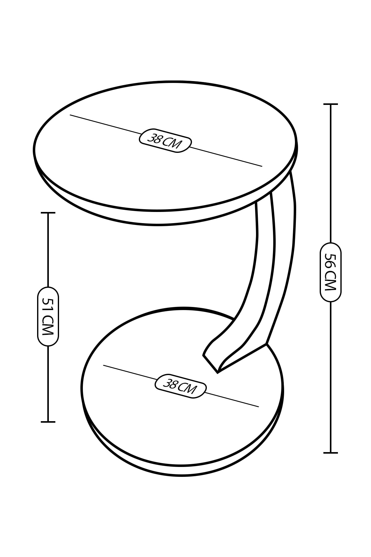 Beroda C Meja Sofa Meja Sisi Meja Bersarang Meja Pelayanan Meja Walnut