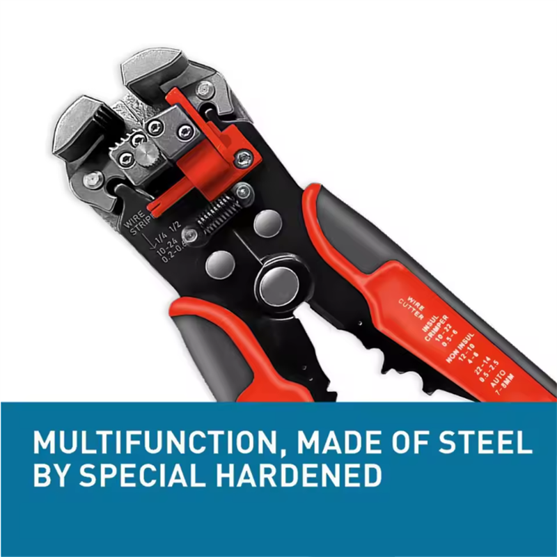 Pinza spelafili per cavi per elettricisti professionali Pinza spelafili per cavi Pinza spelafili automatica