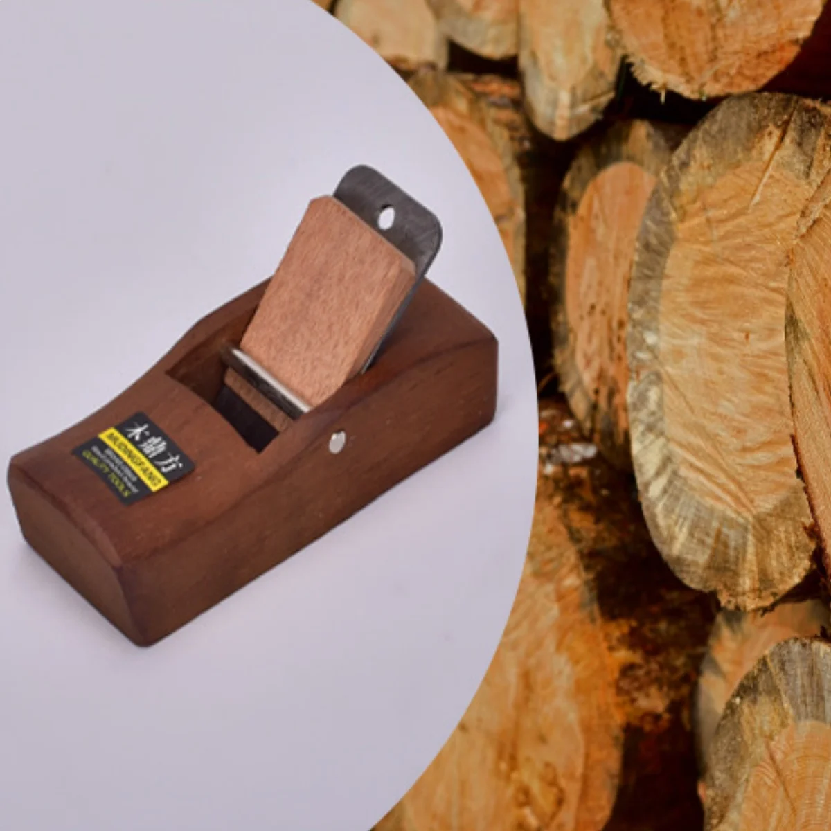 Wood Hand Planes Mini and Portable Woodworking Edge Trimming Plane for Edge Rounding Corner Rounding for Wood Cutting Working