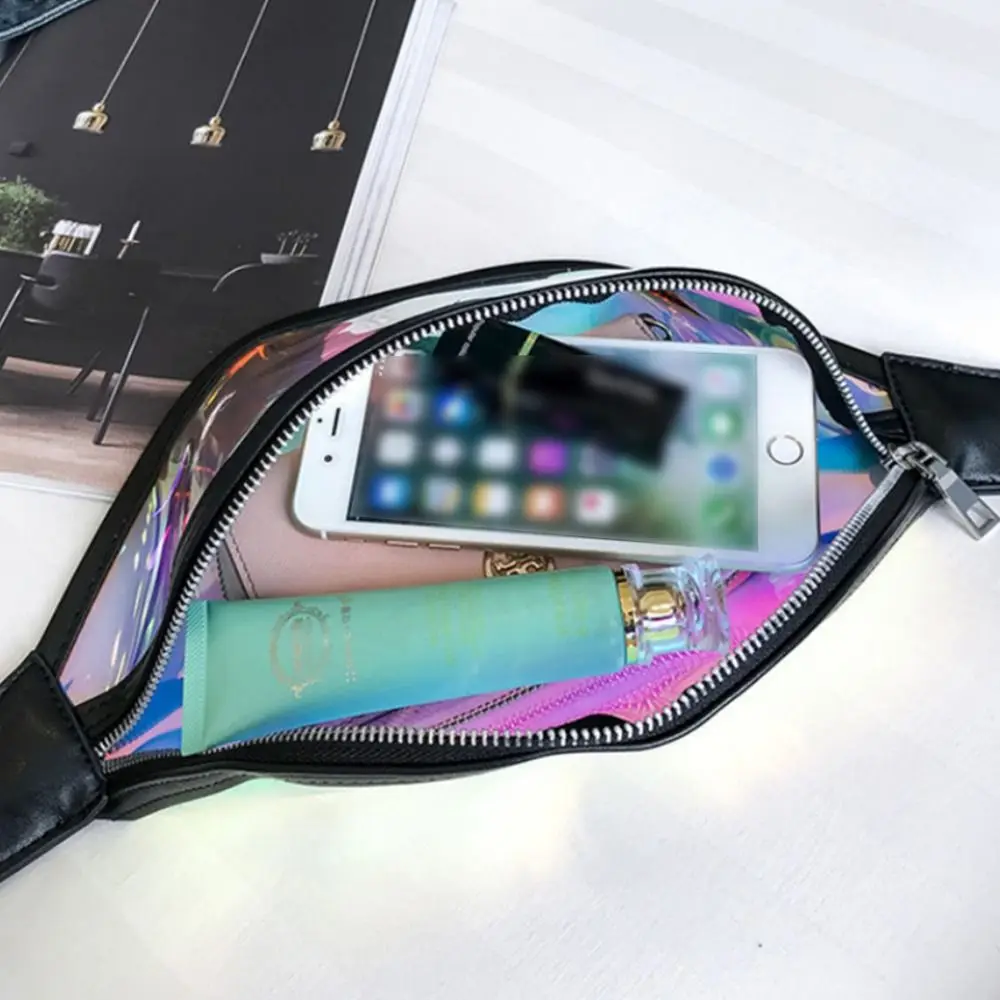 ファニーパック釣りウエストパックバムバッグ Pvc クロスボディ電話バッグ女性ウエスト Packss ショルダーバックパックレーザーファニーパック男性バッグ