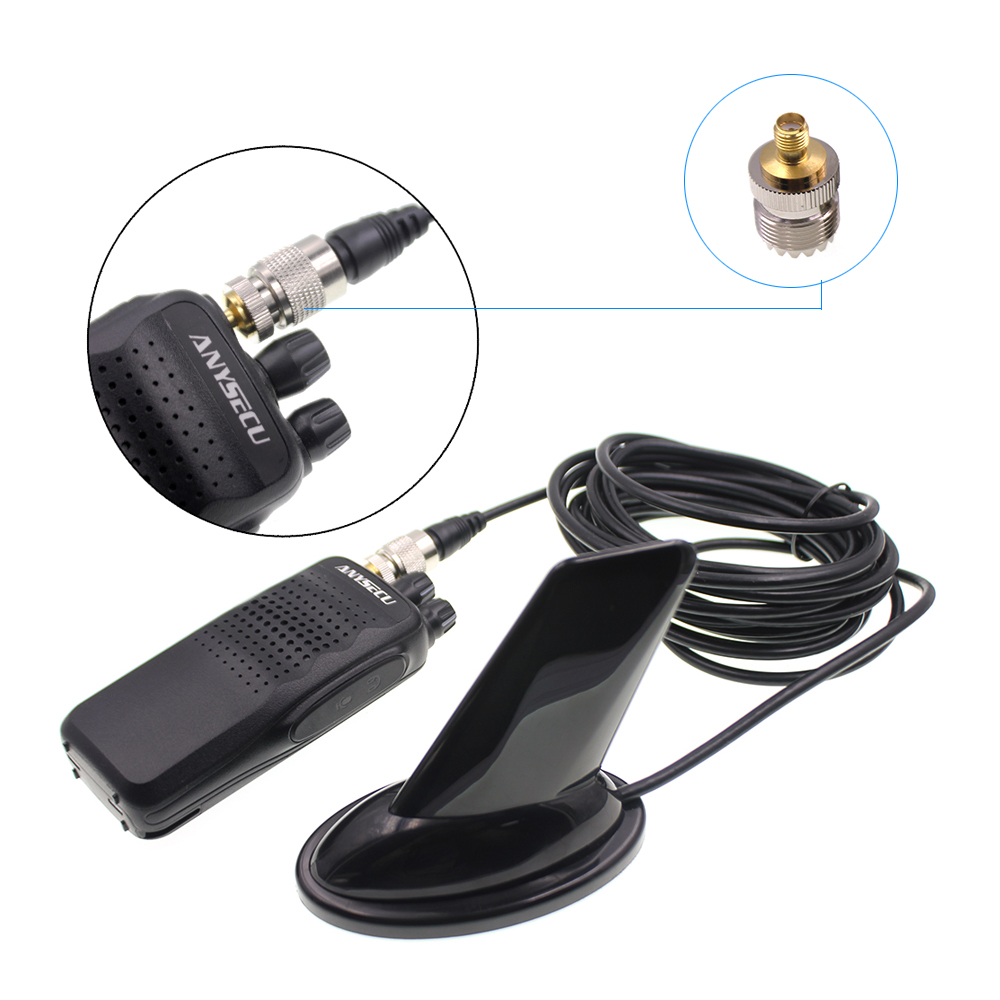 デュアルバンドふかひれスタイルアンテナ 136-174MHz & 400-470MHz TYT TH-UV8000D TYT Baofeng トランシーバーアマチュア無線用